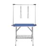 VEVOR Pet Grooming Table Two Arms with Clamp, 36''x24'' Dog Grooming Station, Foldable Pets Grooming Stand for Medium and Small Dogs