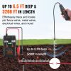 VEVOR Underground Cable Locator, 6.5 FT Max. Detection Depth, Wire Tracer Break Detector Finder with Earphone
