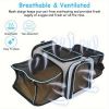 1 PC Expandable & Foldable Pet Bag with Fleece Pad - Soft Side Pet Harness for Small Pets
