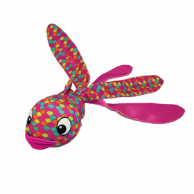 KONG(R) Wubba Finz Dog Tug Toy (Color: Pink, size: large)