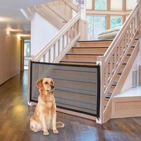 Magic Pet Gate for The House Stairs Providing a Safe Enclosure (size: S)