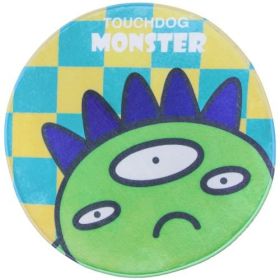 Touchdog Cartoon Rounded Cat and Dog Mat (Option: Alien)